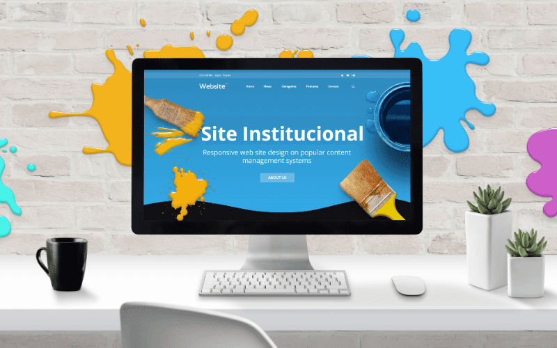 Site Institucional Personalizado